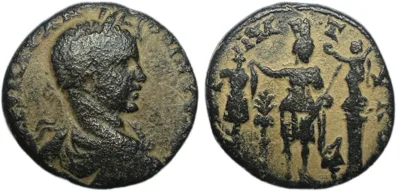 PHOENICIA, Tyre. Elagabalus. AD 218-222