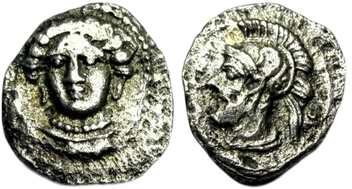 CILICIA. Tarsos. Tarkumuwa. Obol, 384-360 BC