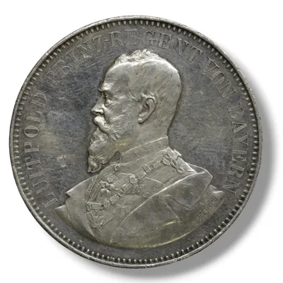 Bavaria 1891 – Luitpold Bridge medal (silver)