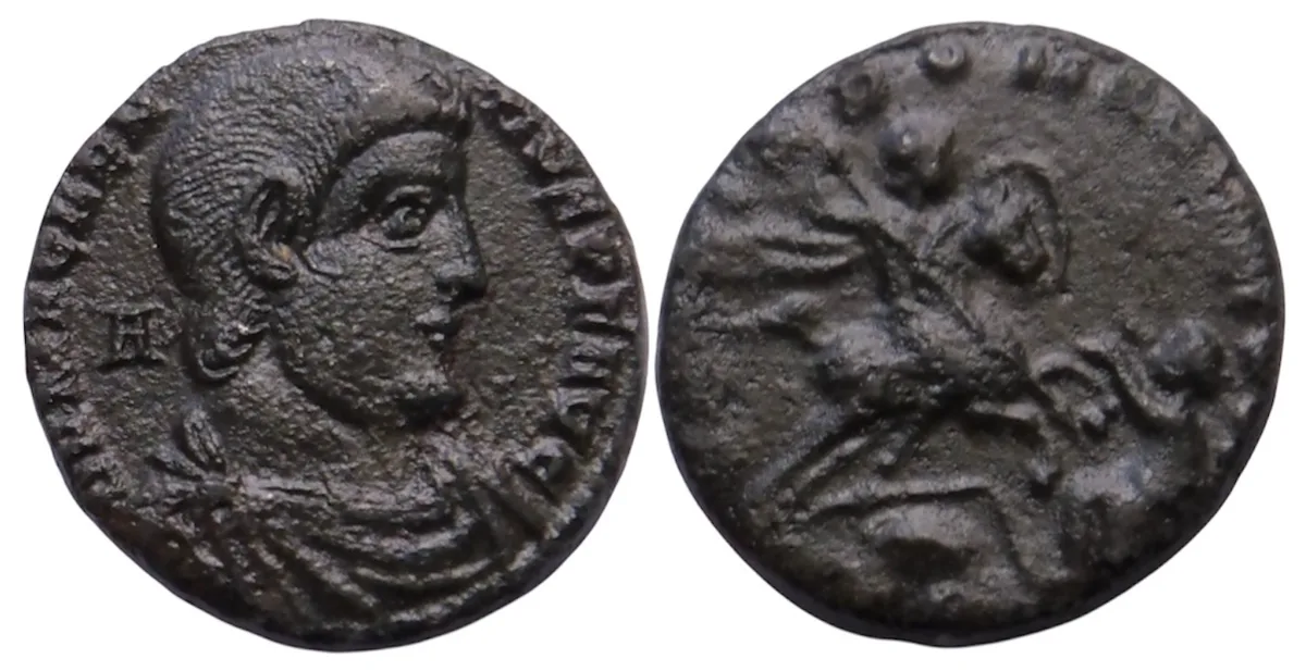 The Roman Imperial. Magnentius, AD 350-353. Æ Follis (5.30 g), unknown mint.