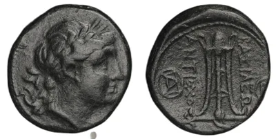 Antiochos II Theos, 261-246, AE19