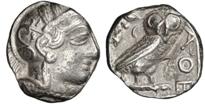 ATTICA, Athens, c. 454-404 BC, AR Tetradrachm