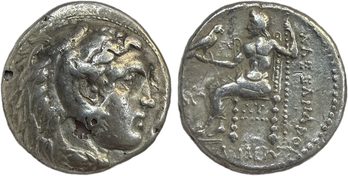Kings of Macedon, Alexander III (Posthumous). Babylon, Fouree Tetradrachm.