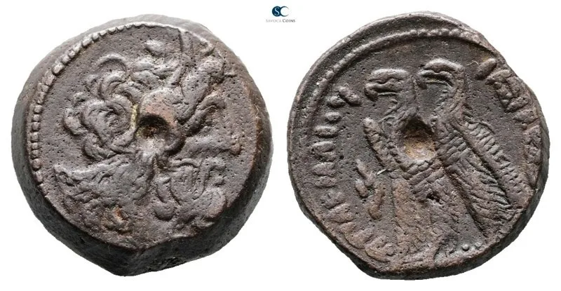 Kleopatra III and Ptolemy IX to Ptolemy XII AE