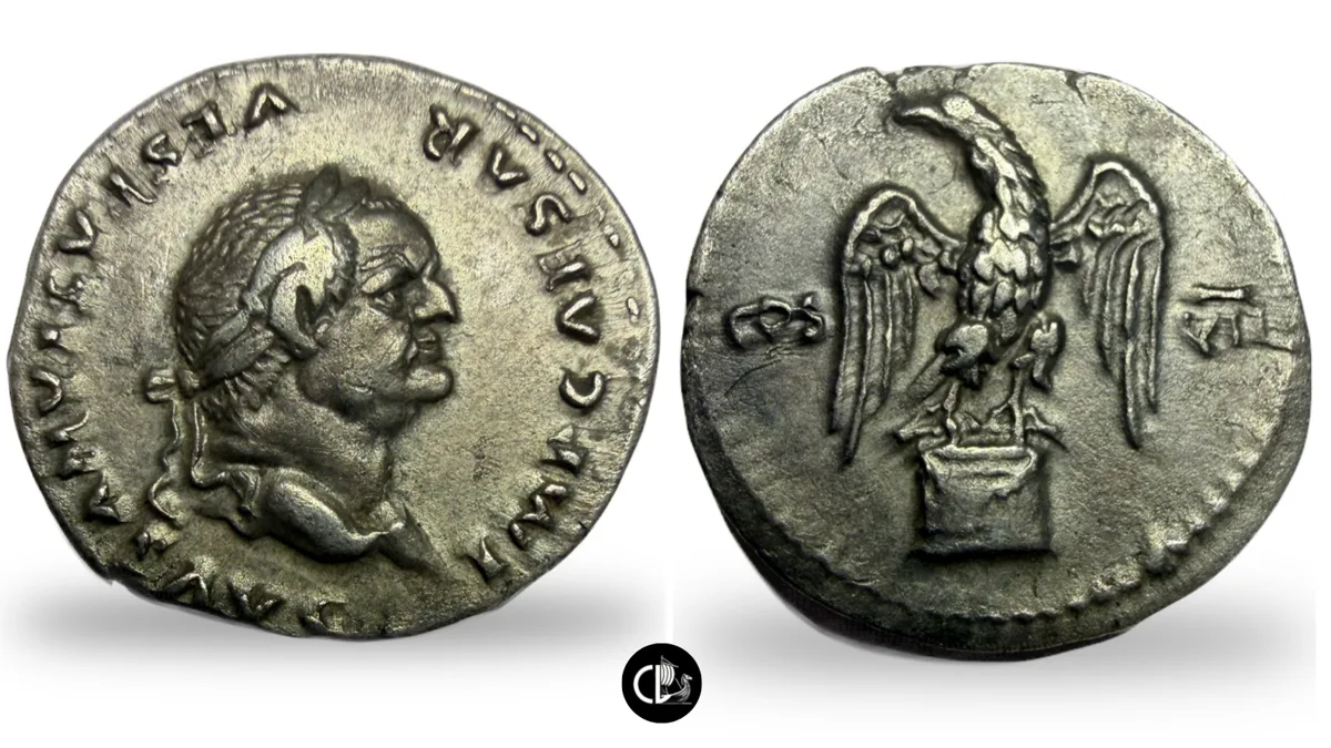 Vespasian. Denarius. Rome, AD 76