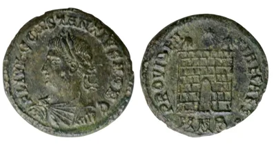 Constantius II as Caesar (son of Constantine I), struck AD 324–329.