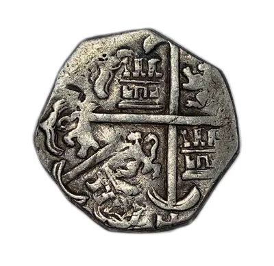PERU. Philip II , 1556-1598. 2 Cob Reales. Lima
