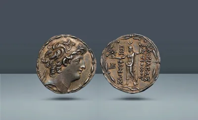 Seleucid Empire, Phoenicia. Antiochus VIII, Epihanes (Gryphos), 121/0 – 97/6 BC  Ake-Ptolemaïs, c. 121-113 BC