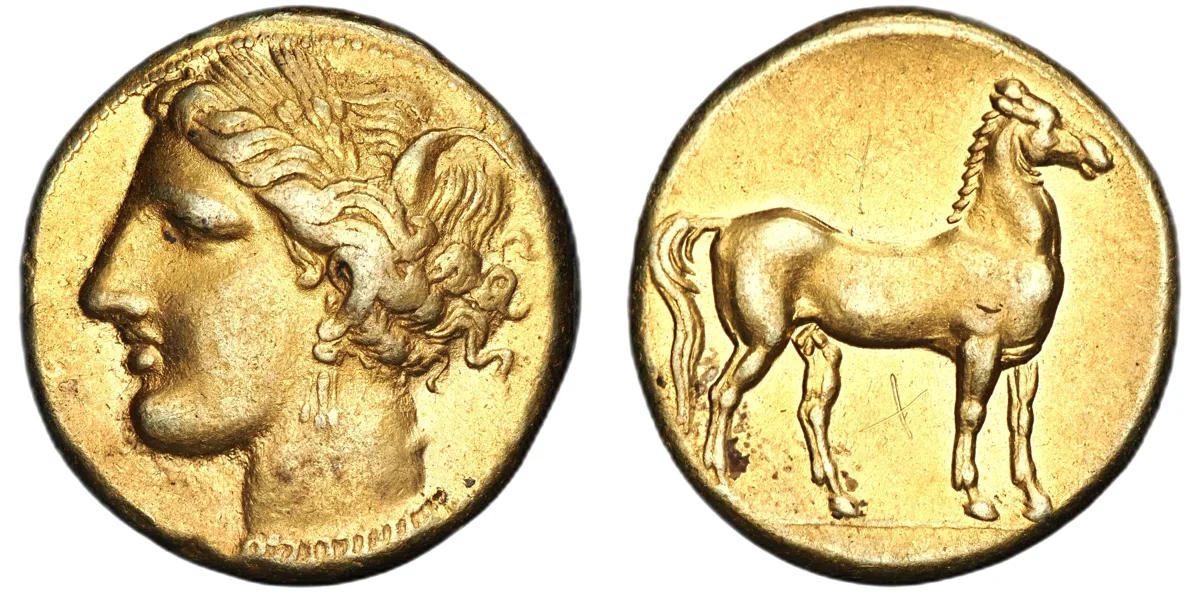 Carthage. Circa 290-270 BC. Stater