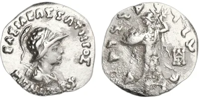Menander I, 165-130 BC, Drachm