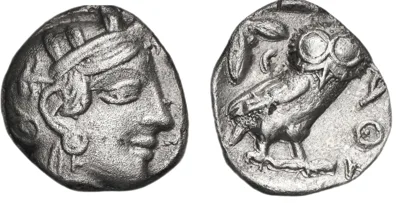 ATTICA, Athens, c. 454-404 BC, AR Tetradrachm