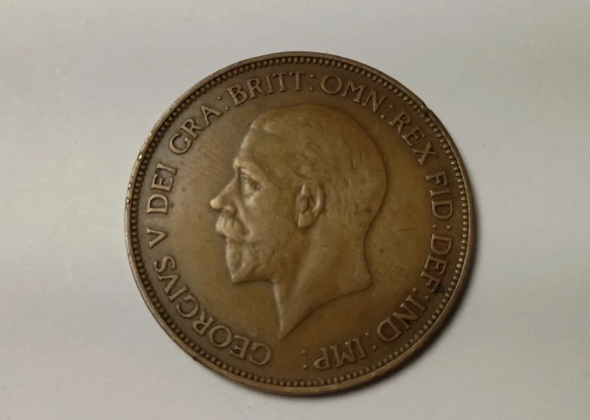 George 5, British empire, One Penny 1936 ( last year of reign)