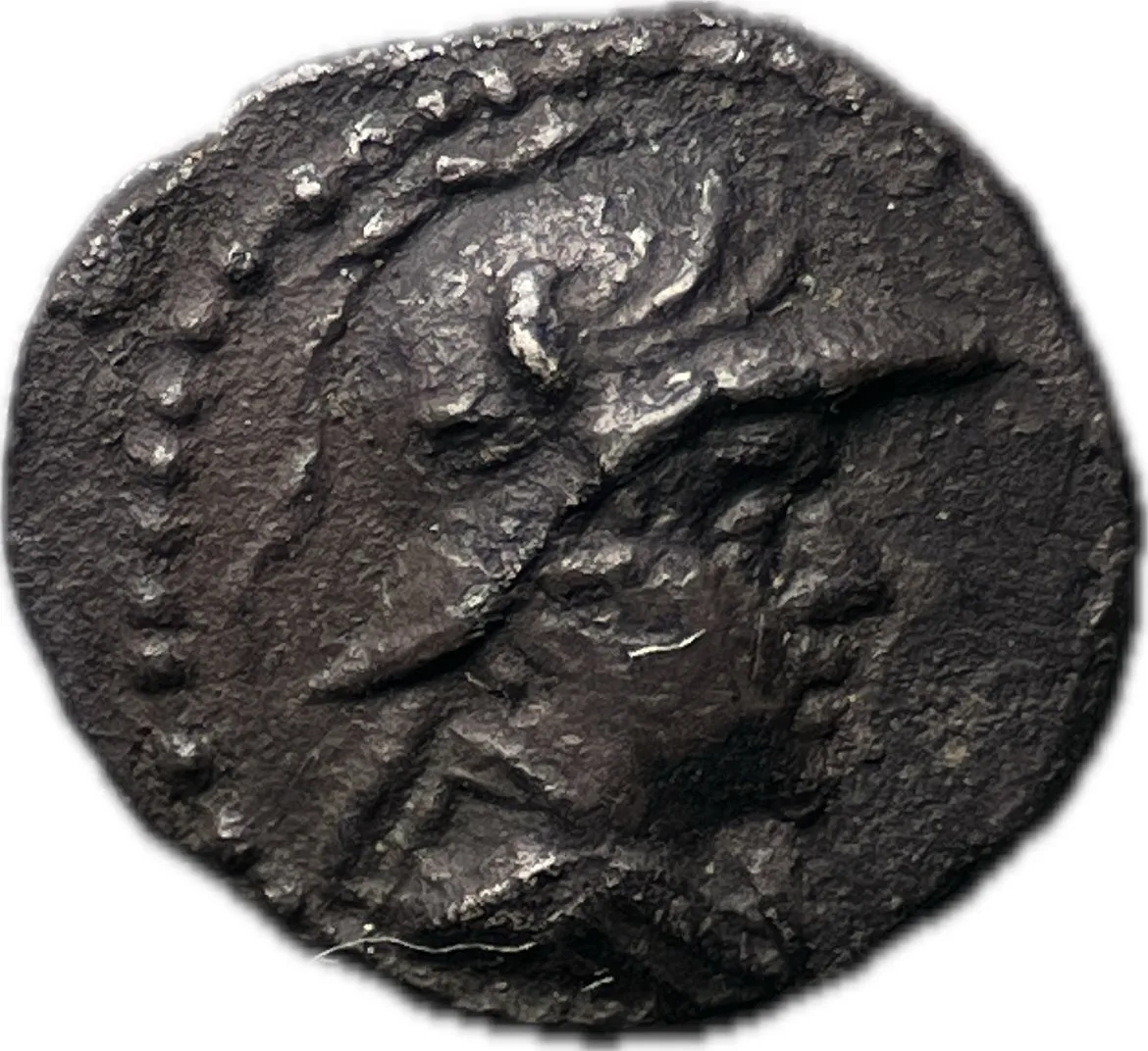 Greco-Baktrian Kingdom. Eukratides I Megas. Circa 170-145 BC. AR Obol