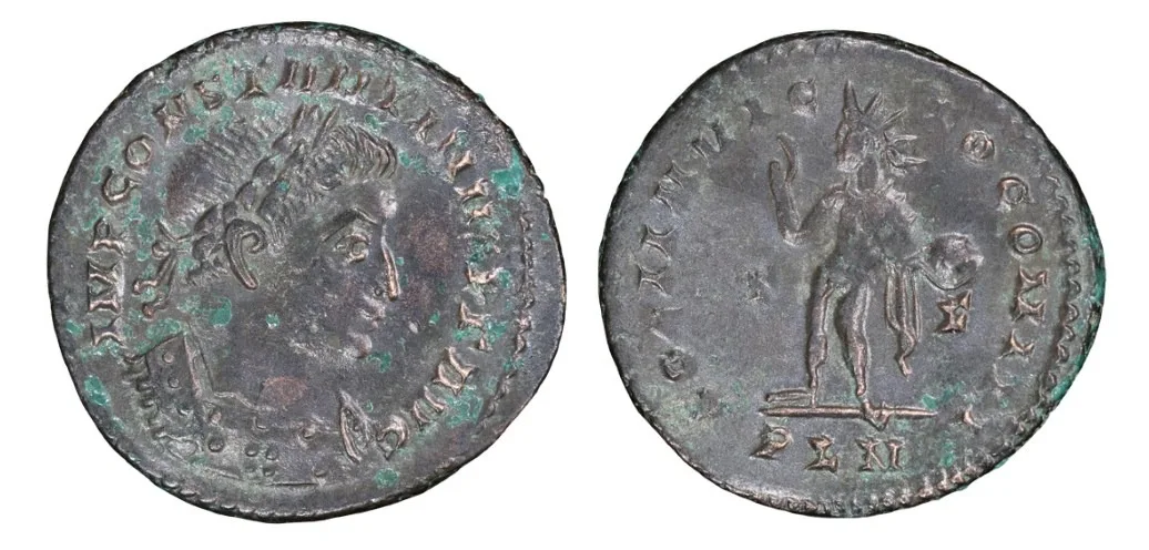 Constantine I 'The Great' 306-337 AD AE Follis • London Mint