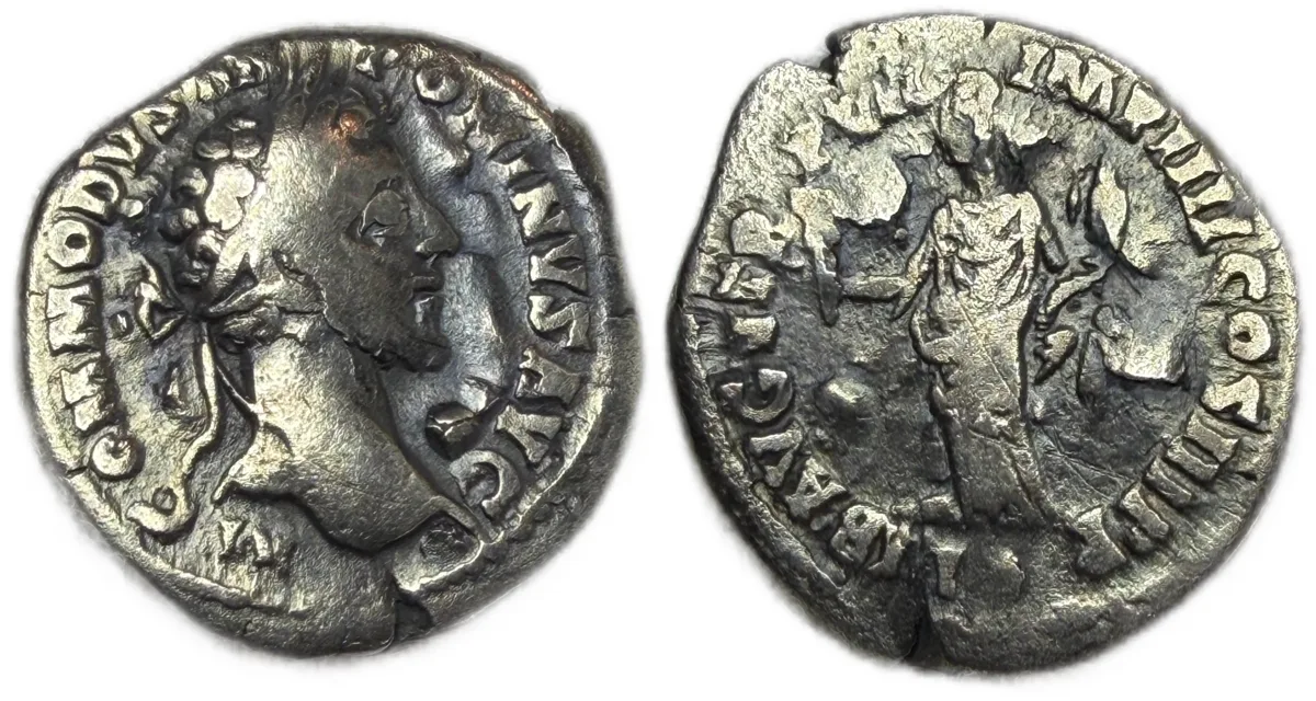 Commodus Denarius Liberalitas RIC 36