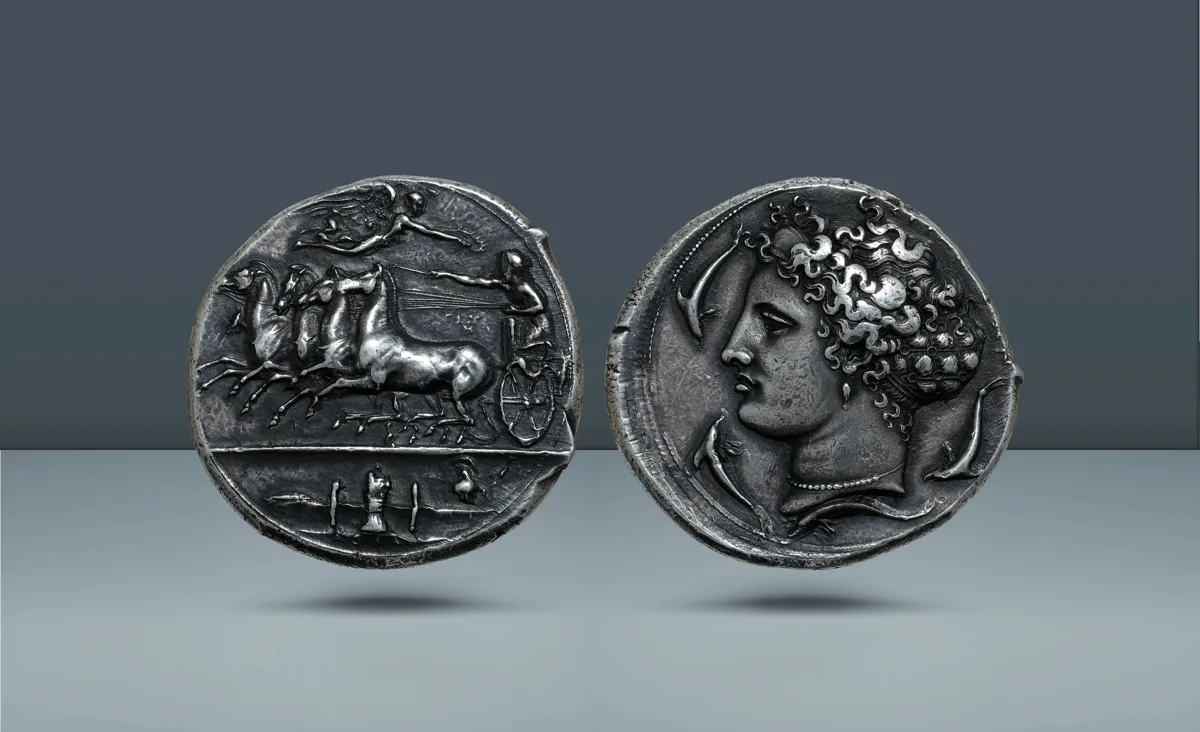 Sicily, Syracuse. Unsigned work by Kimon, c. 404-400 BC