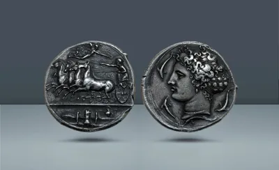Sicily, Syracuse. Unsigned work by Kimon, c. 404-400 BC