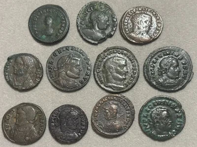 Lot of 11 Licinius and Licinius II