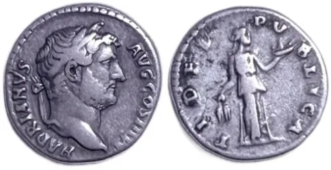 Hadrian (AD 117-138) Denarius