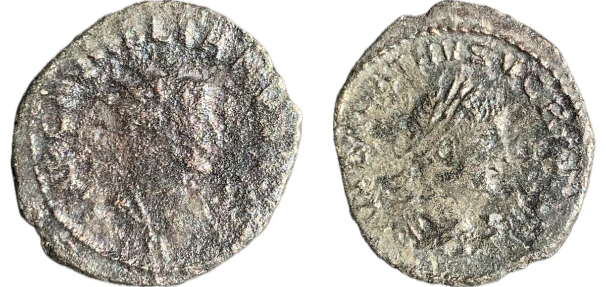 Vaballathus and Aurelianus - Antoninianus
