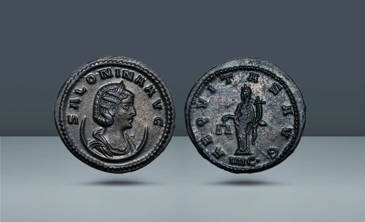 Roman Empire, Syria. Salonia as Augusta, 254 - 268 AD Antioch, 13th emission, c. 266 - 268 AD