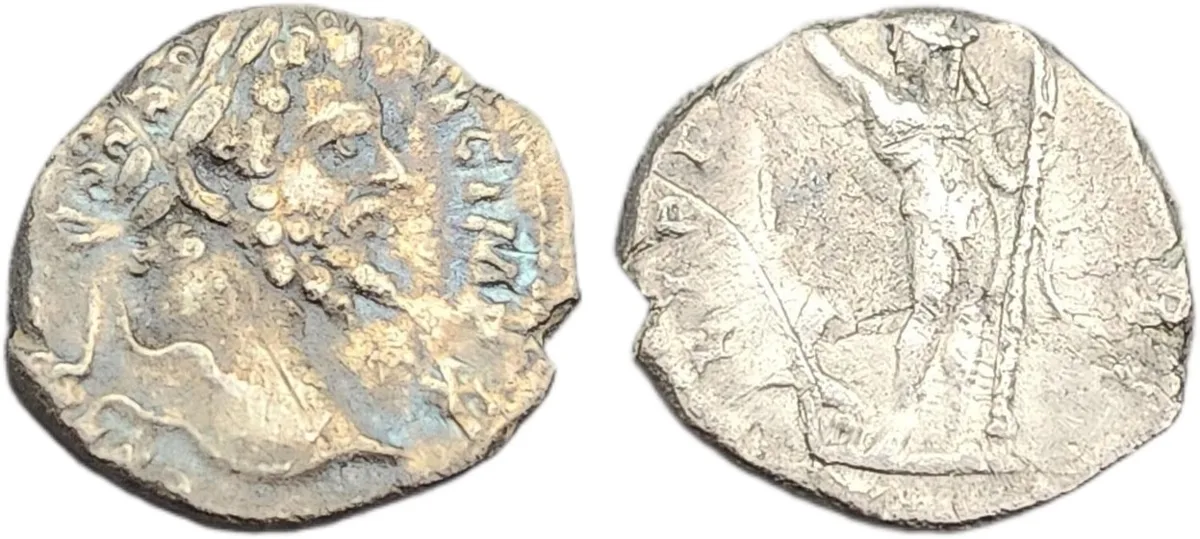 Septimius Severus Denarius, old cabinet toning