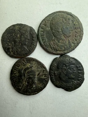 4 LRBC (Late Roman Bronze Coins)