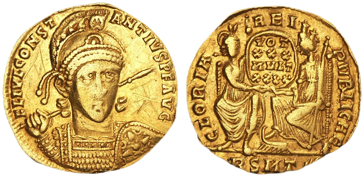 Constantius II, 337-361, Solidus