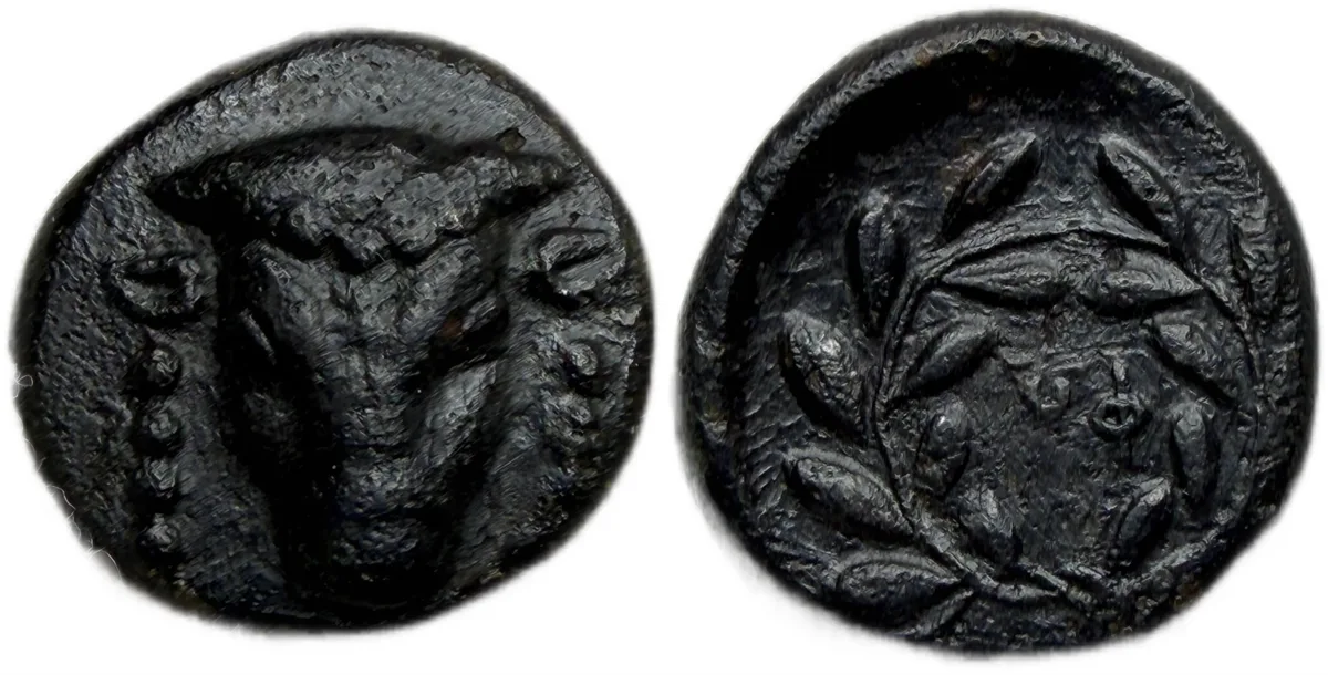 Phocis, Federal coinage Bronze circa 351,