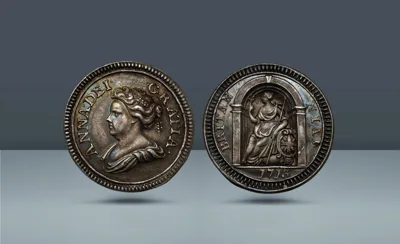United Kingdom, England. Queen Anne, 1702-1714  London. 1713 AD